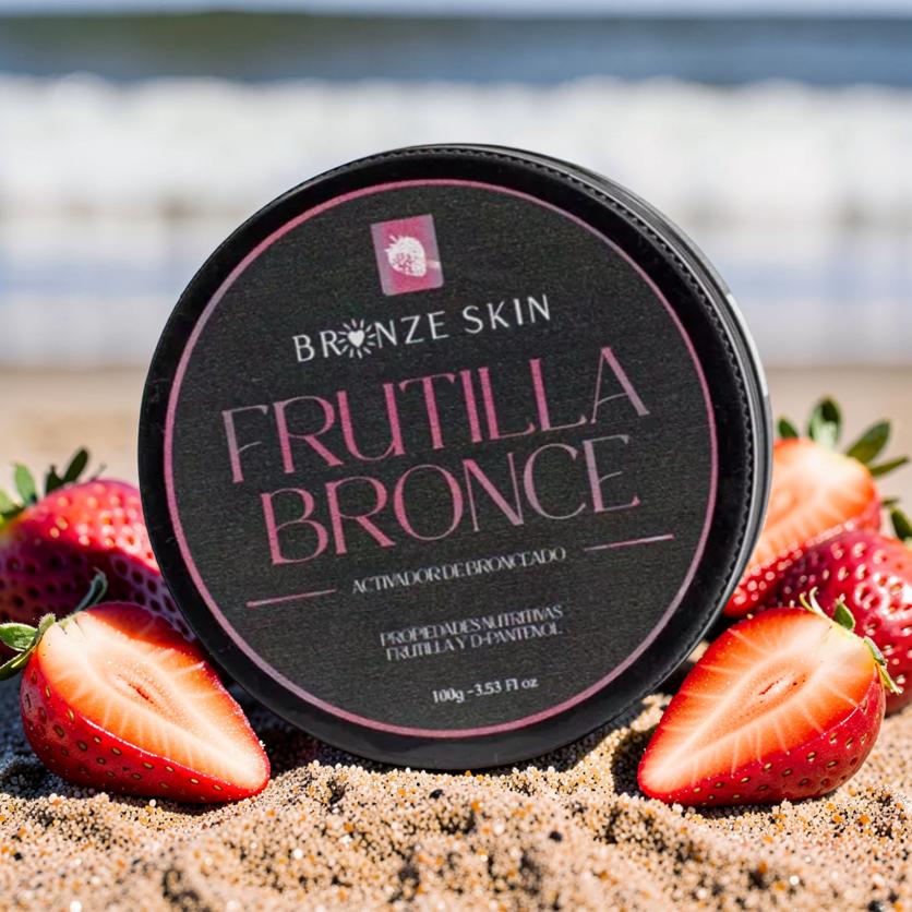 Frutilla Bronce Activador De Bronceado