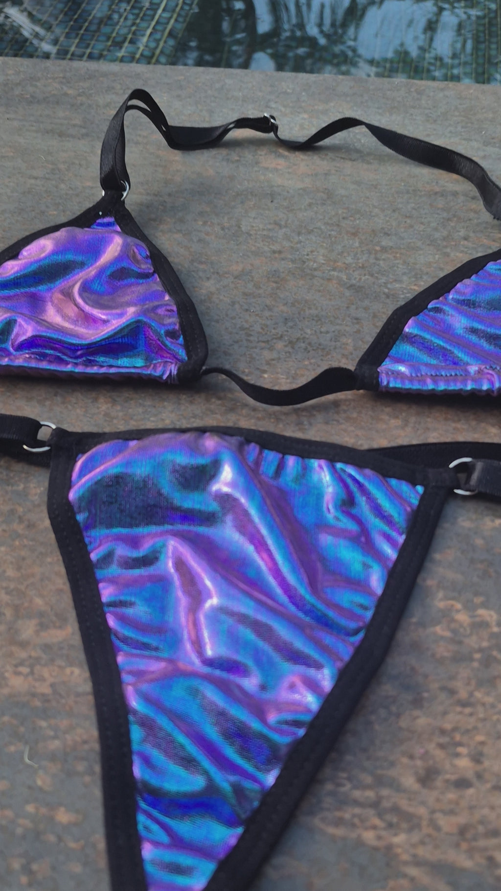 Mini Bikini Metalizado