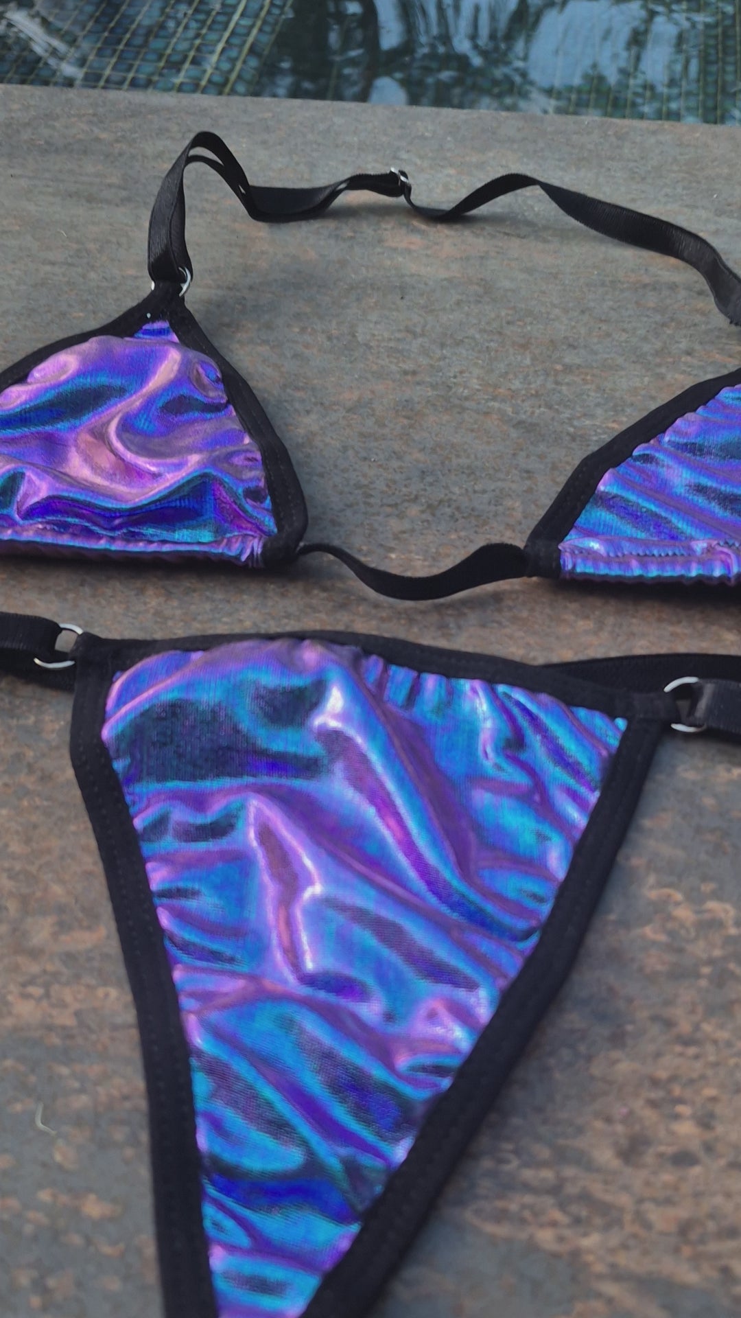 Mini Bikini Metalizado
